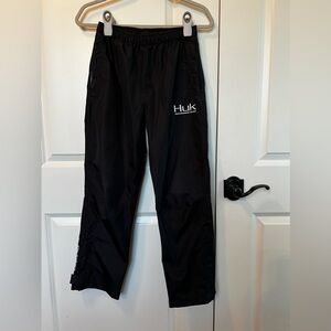 Youth Size Large Huk Rain pants